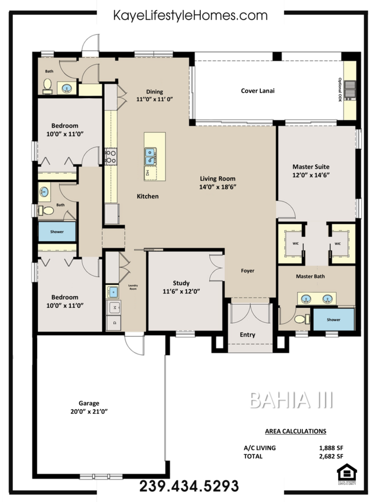 Bahia III Floorplan