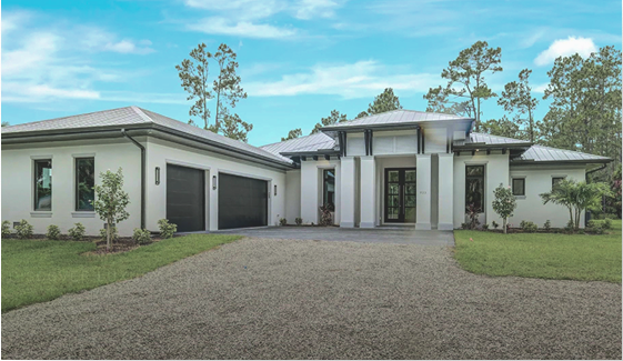 custom homes in naples by kaye